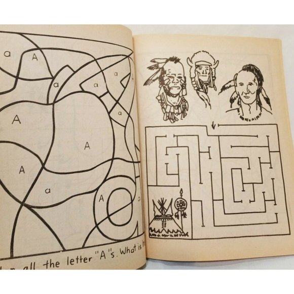 Jumbo Coloring Activity Book 1993 Justen Products - Picture 5 of 12